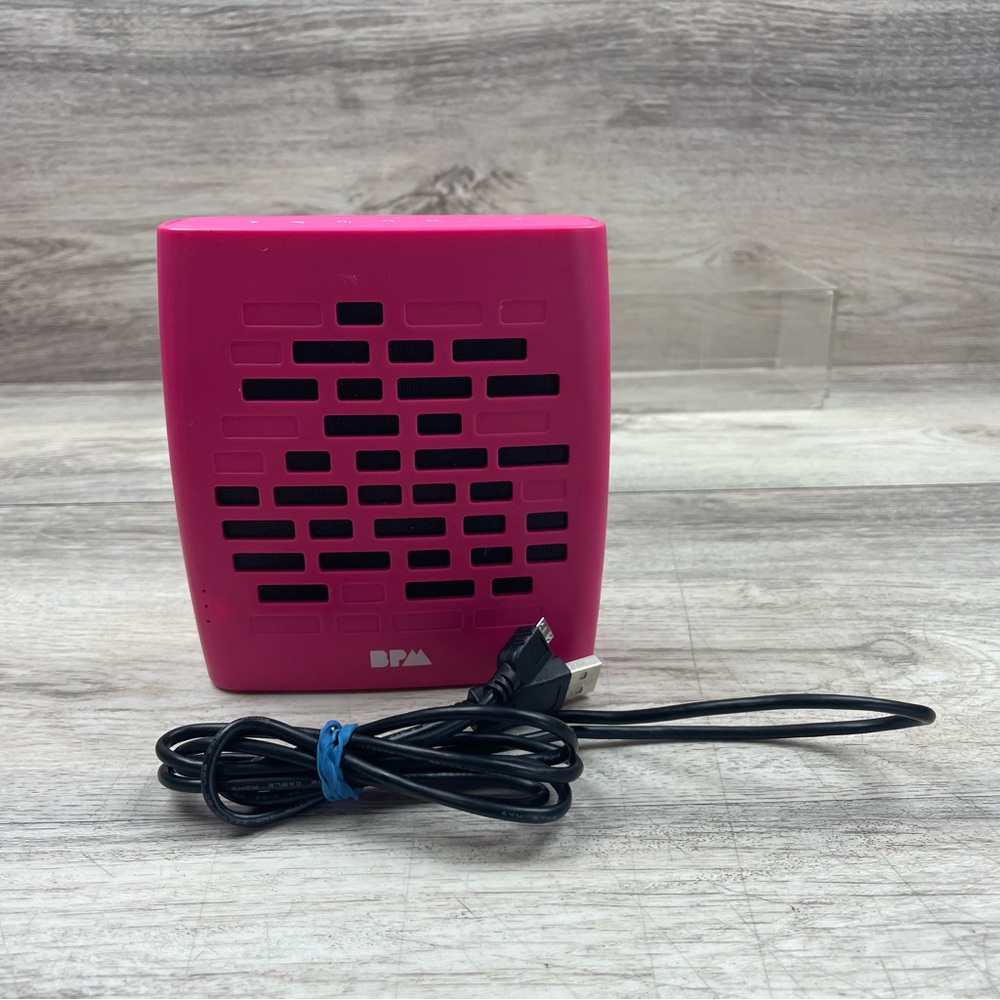 Bluetooth Portable Speaker Pink BPM-SP202 With Charger